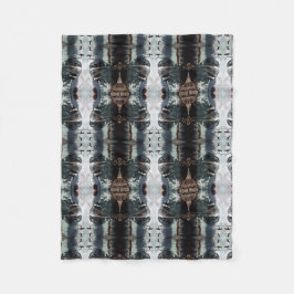 Bild handgjord fleecefilt