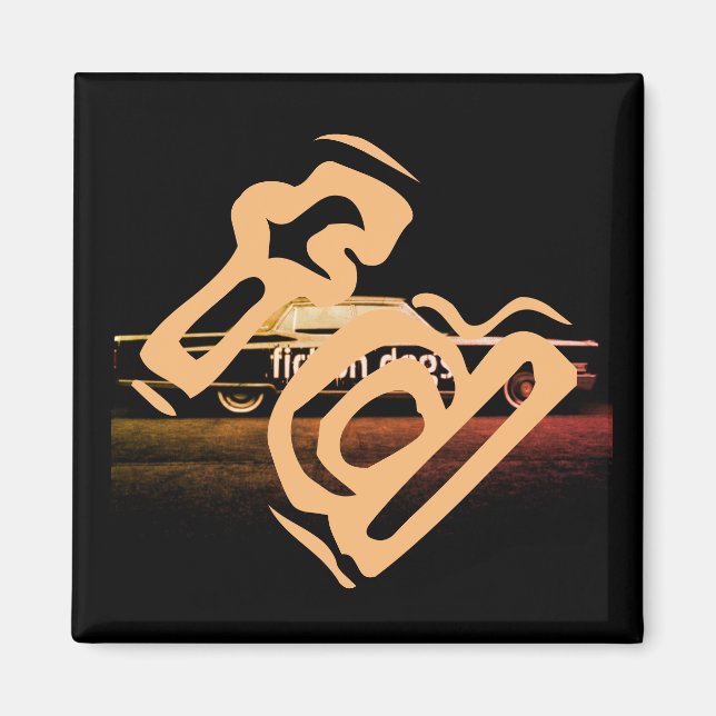 Bild hundar magnet (Framsidan)