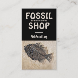 Bild i Black Fish Fossil Visitkort