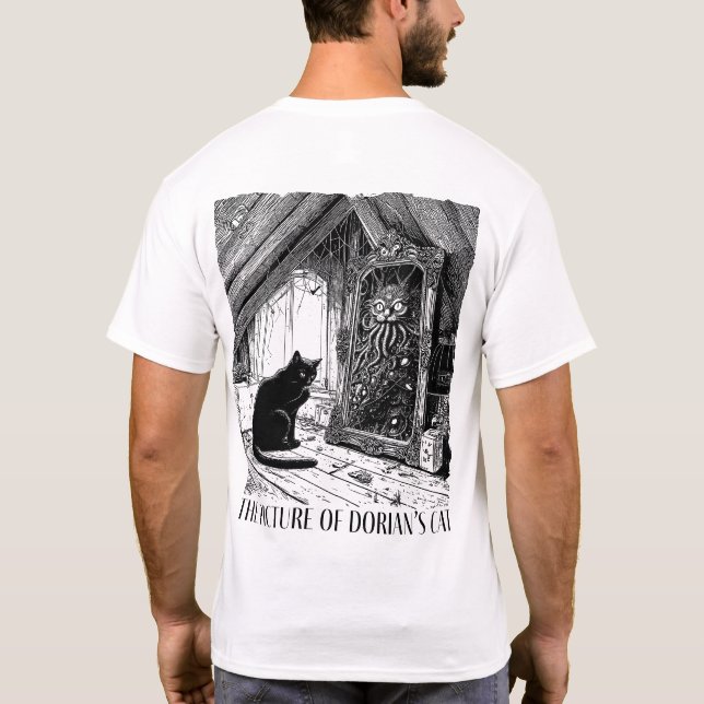 Bild i Dorians kust fram och bak T Shirt (Baksida)