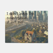 Bild i en söt stuga med en närliggande stad