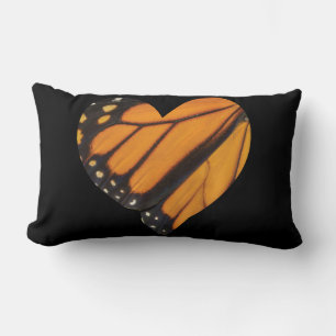 Bild i Hjärtformade Monarch Butterfly Vingar Lumbarkudde