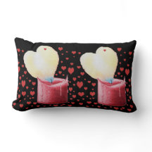 bild i ljus med flamform som hjärta