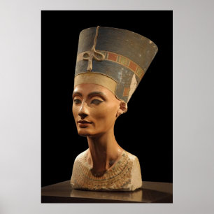 Bild i Nefertiti Bust i Neues Museum Poster