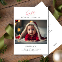 Bild i Perfection Baby Första julfoto