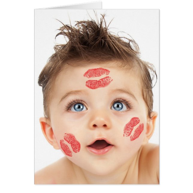 Bild i Small Cute Cupid Hälsningskort (Framsidan)