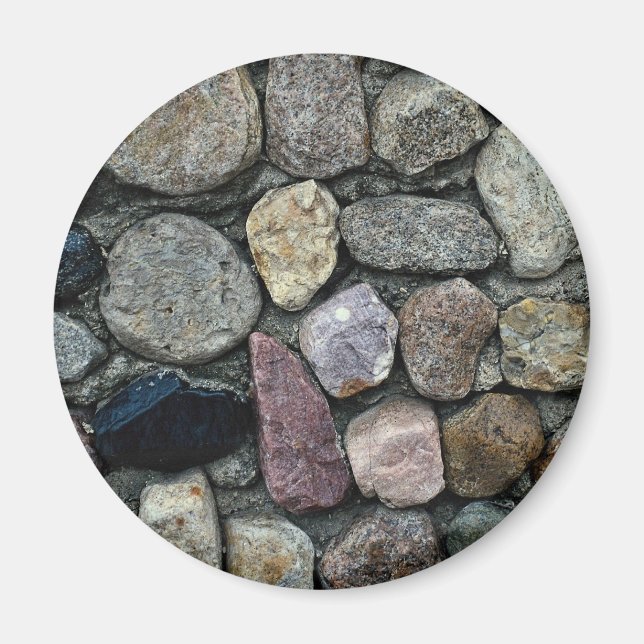 Bild i varierat sten magnet (Framsidan)