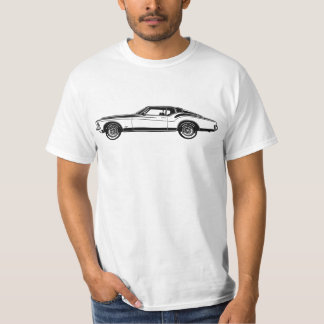 Bild Illustration Buick Riviera GS 1971 side T Shirt