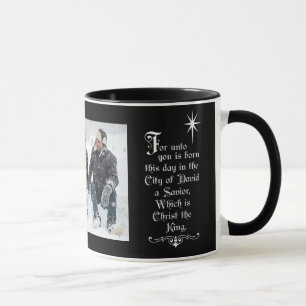 Bild Julbibel Verse Luke 2:11 Mugg
