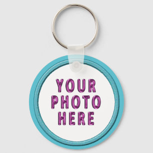 Bild Keychains som omges av Aquaramen Nyckelring