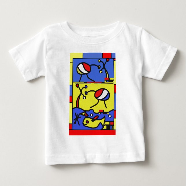 Bild med fiskmodern konst t shirt (Framsida)