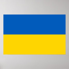 Bild med Flagga av Ukraina Poster