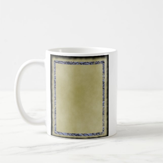 Bild med gräns kaffemugg (Vänster)