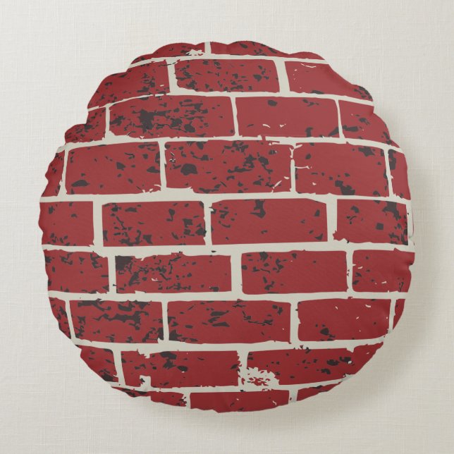 Bild med rutor för brickpanel, sida vid sida rund kudde (Framsidan)