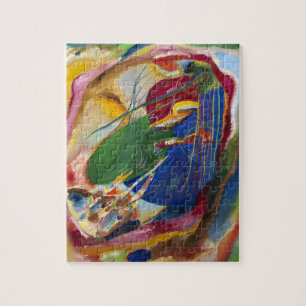 Bild med tre fläckar, nr 196 av Kandinsky Pussel