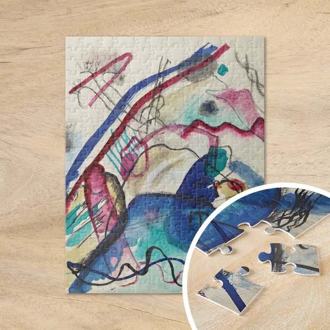 Bild med Vita Gräns | Kandinsky Pussel (Skapare uppladdad)