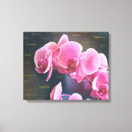Bild mit Orchidee