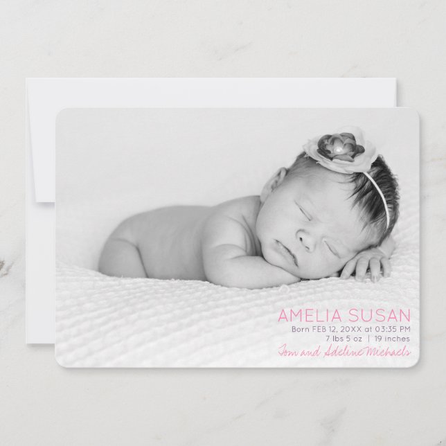 Bild och rosa mönster tillbaka på anpassningsbarna (Framsida)