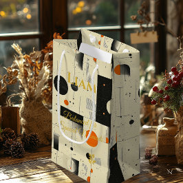 Bild- och svart modern geometrisk balans