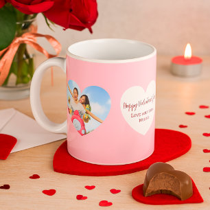 Bild på Alla hjärtans dag för rosa Kaffemugg