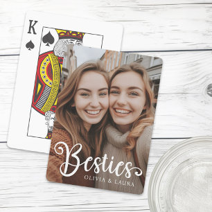 Bild på bästa vänner med egna namn casinokort