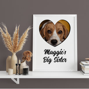 Bild på Big syster hund personlig Poster