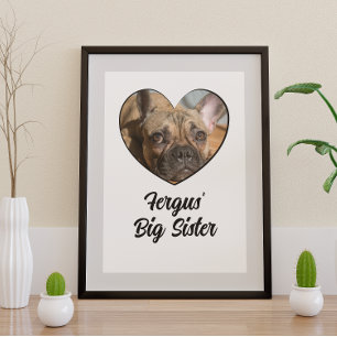 Bild på Big syster personlig hund Poster