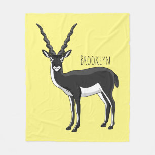 Bild på Blackbuck antelope Fleecefilt