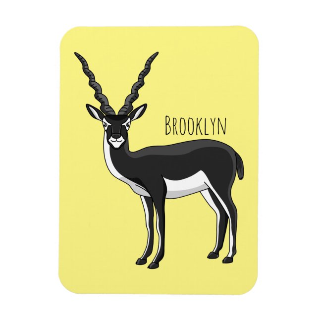 Bild på Blackbuck antelope Magnet (Vertikal)