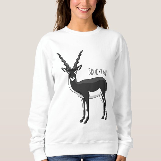 Bild på Blackbuck antelope T Shirt (Framsida)