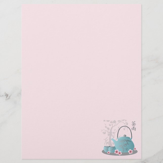 Bild på blommarna för den asiatiska blåteuppsättni (Framsida)