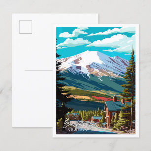 Bild på Breckenridge Colorado vintage resor Vykort