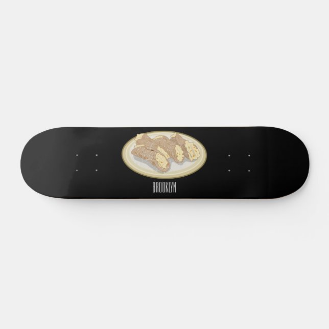 Bild på Cannoli-tecknaden Mini Skateboard Bräda 18,5 Cm (Horz)