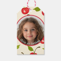 Bild på Cherry Anpassningsbar och namn Papper Plat