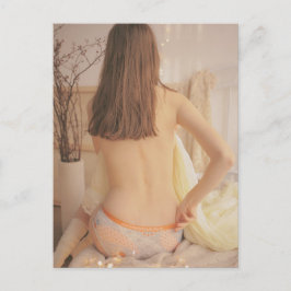 Bild på Cute Underwear Model Vykort