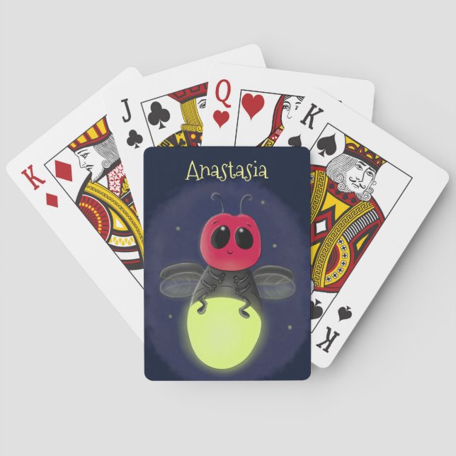 Bild på den ljusaste tecknaden i kryp casinokort (Baksidan)