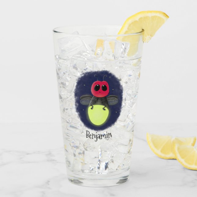 Bild på den ljusaste tecknaden i kryp glaskopp (Bakside Is)