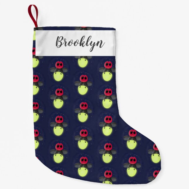 Bild på den ljusaste tecknaden i kryp liten julstrumpa (Framsidan)