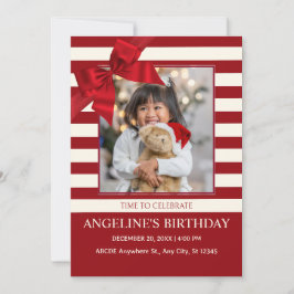 Bild på det moderna födelsedagsbandet inbjudningar