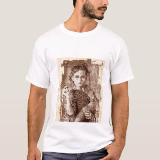 Bild på en attraktiv tjej t-shirt