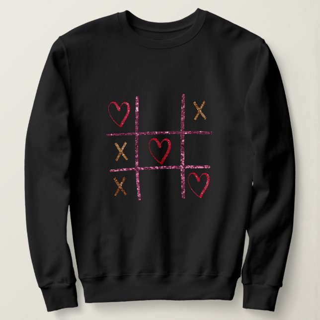 Bild på fliken glitter | XOXO-Valentineser T Shirt (Design framsida)
