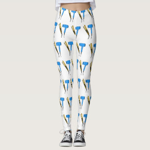Bild på hårtorktumlare och hårborttagare leggings