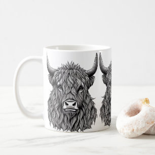 Bild på Highland Bull Kaffemugg