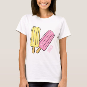 Bild på ispopens tecknad t shirt
