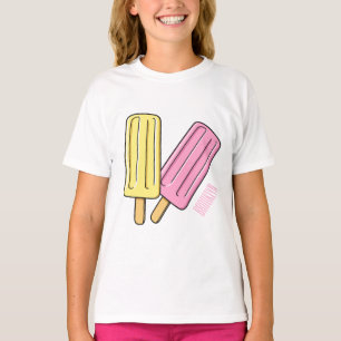 Bild på ispopens tecknad t shirt