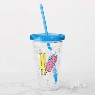 Bild på ispopens tecknad take away mugg