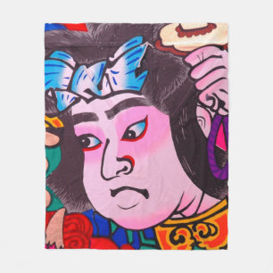 Bild på japansk traditionell nitrit,drake,samur fleecefilt