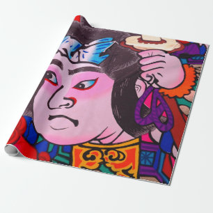 Bild på japansk traditionell nitrit,drake,samur presentpapper