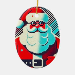 Bild på Jultomten Julgransprydnad Keramik