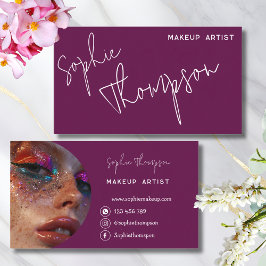 Bild på Makeup-artist Visitkort